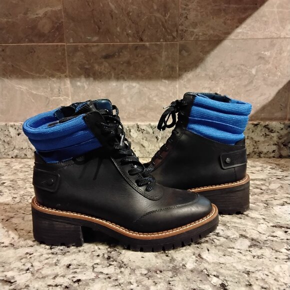 Franco Sarto Women's Lace Up Boots Size 8.5M - Picture 1 of 6